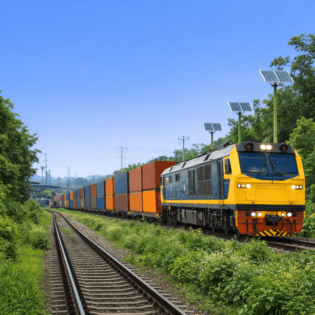 TurantGo Rail Freight Logistics - Industrial Rail Transport India