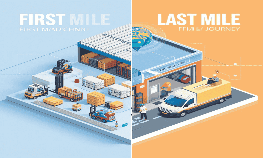 TurantGo First Mile and Last Mile Delivery Services - Doorstep B2B Logistics India